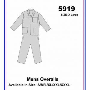 RSG - Pattern 5919 - Men's Overall