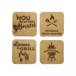 Braai Time Coasters - Set of Four