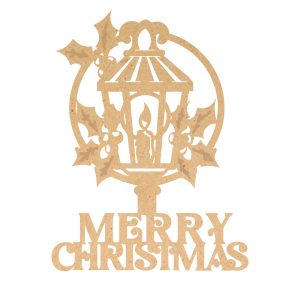 Art Wooden Blanks – Merry Christmas Lamp