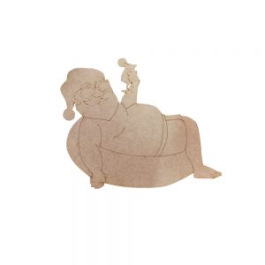 Art Wooden Blanks – Father Christmas Tube