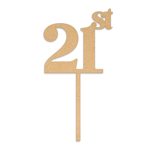 Cake Toppers - 21st