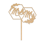 Cake Toppers - Mr & Mrs