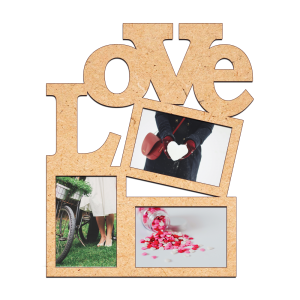 Art Wooden Blanks – Love Frame