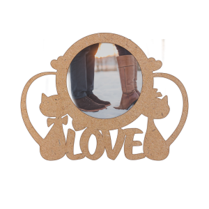 Art Wooden Blanks – Cat Frame