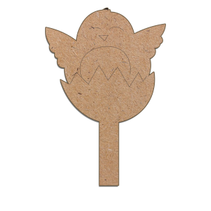 Art Wooden Blanks – Chick Egg Stake