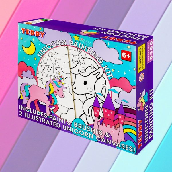 Unicorn Painting Box Kit Welcome To Craft House   1075 Ze70 600x600 