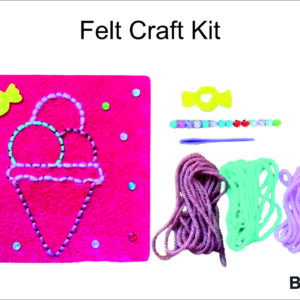 Budget Felt Craft Kit - Ice Cream
